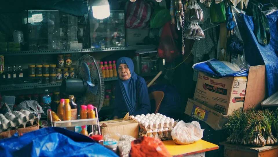 Lối đi rộng, dễ lấy hàng